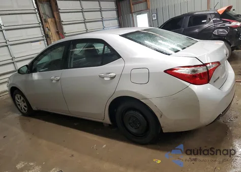 2014 Toyota Corolla L from USA, damaged, VIN 5YFBURHE2EP103869